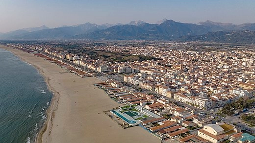 Una veduta di Viareggio Una veduta di Viareggio