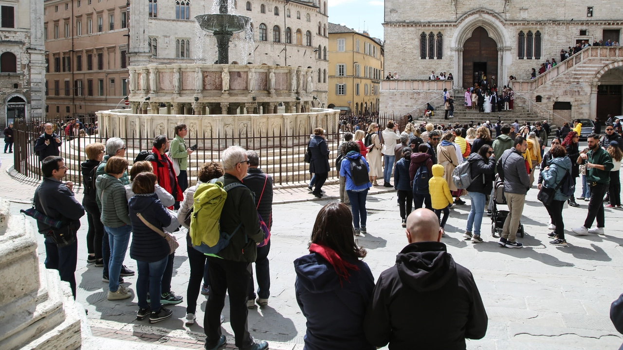 Tantissimi i visitatori giunti a Perugia durante questi giorni e molti saranno i pellegrini in arrivo per il Giubileo