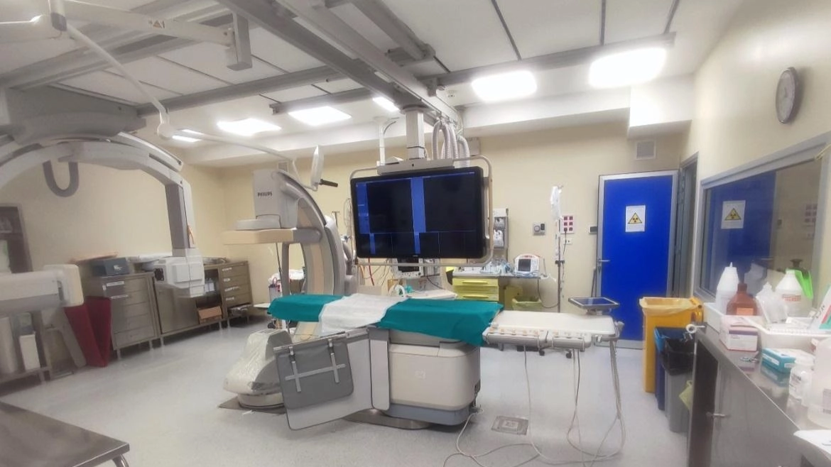 L’intervento di ammodernamento del reparto di Radiologia (piano -2 dell’ospedale) si è concluso lo scorso mese di luglio L’intervento di ammodernamento del reparto di Radiologia (piano -2 dell’ospedale) si è concluso lo scorso mese di luglio