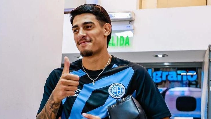 Mariano Troilo, 22 anni, con la maglia del Belgrano. Foto tratta del profilo Instagram del calciatore Mariano Troilo, 22 anni, con la maglia del Belgrano. Foto tratta del profilo Instagram del calciatore