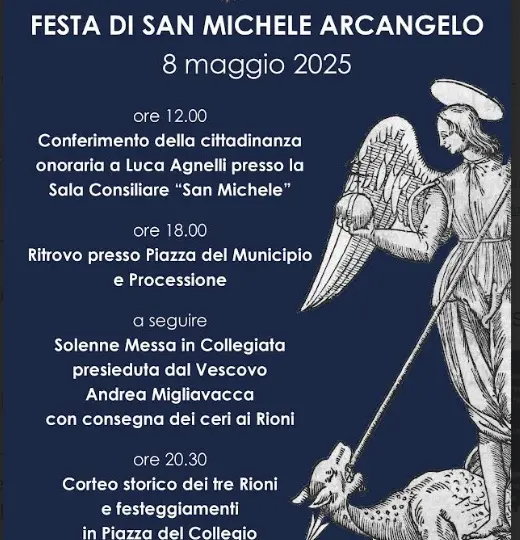 Castiglion Fiorentino festeggia il suo patrono, San Michele Arcangelo