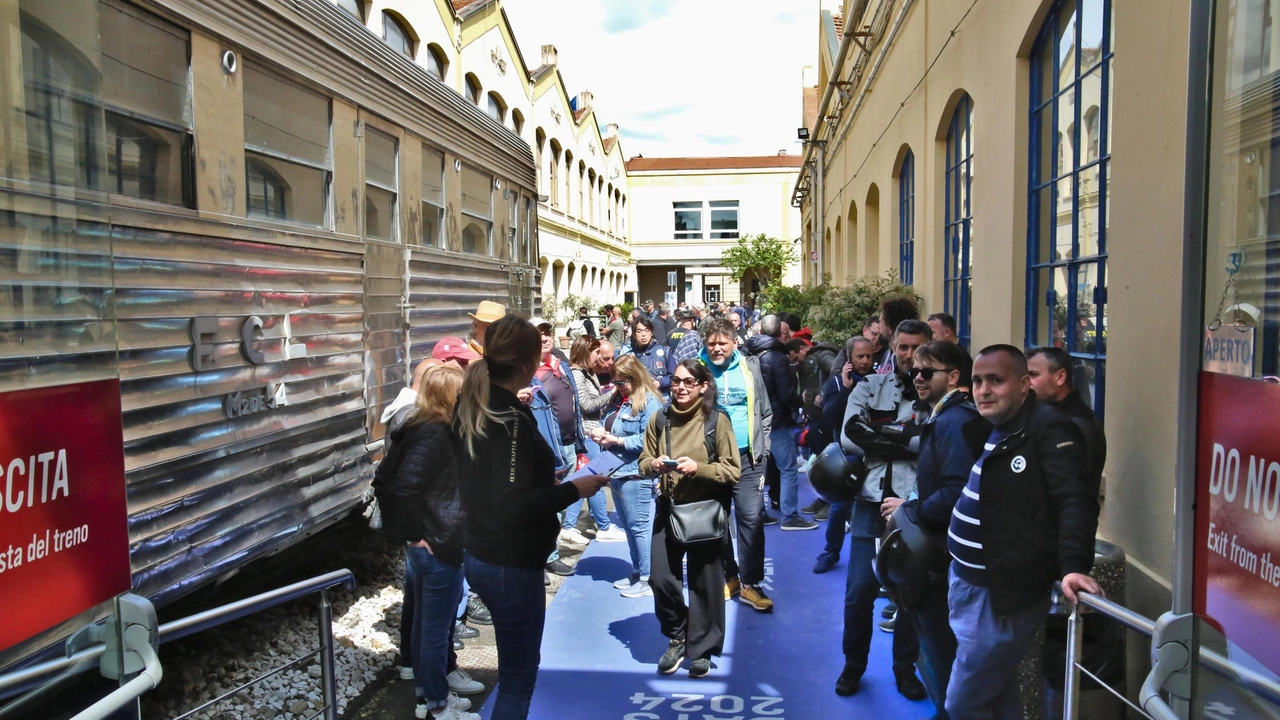 L’ingresso del museo Piaggio (foto d’archivio)