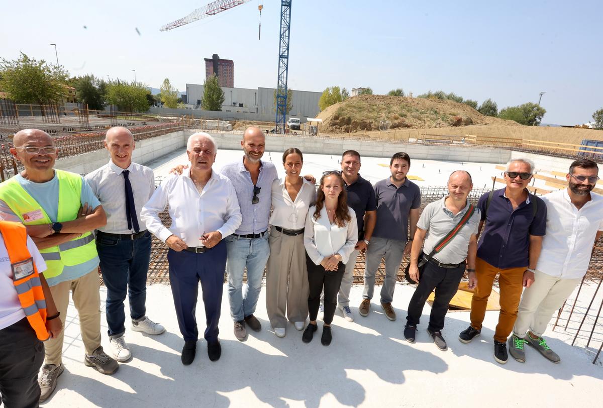 nuovo polo natatorio il sopralluogo a san bartolo a cintoia