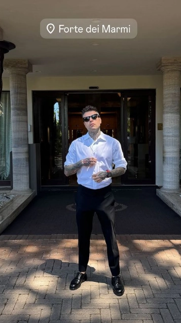 Fedez a Forte dei Marmi