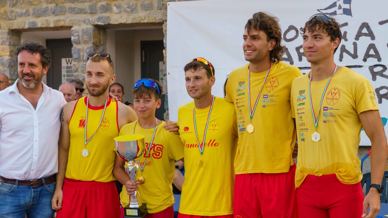 Nella penultima prova del circuito nella classe senior dominio dei canarini. Tra gli junior gli squali del Fezzano si prendono la rivincita sul Muggiano. Bella vittoria nel femminile della formazione timonata da Emma Borsi. Nella penultima prova del circuito nella classe senior dominio dei canarini. Tra gli junior gli squali del Fezzano si prendono la rivincita sul Muggiano. Bella vittoria nel femminile della formazione timonata da Emma Borsi.