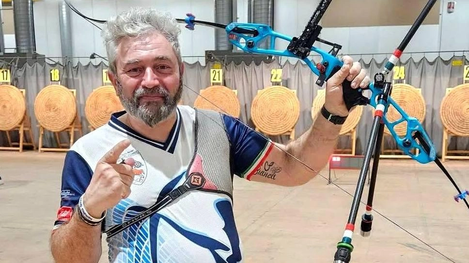 Federico Gargari è specialista dell’arco olimpico Federico Gargari è specialista dell’arco olimpico