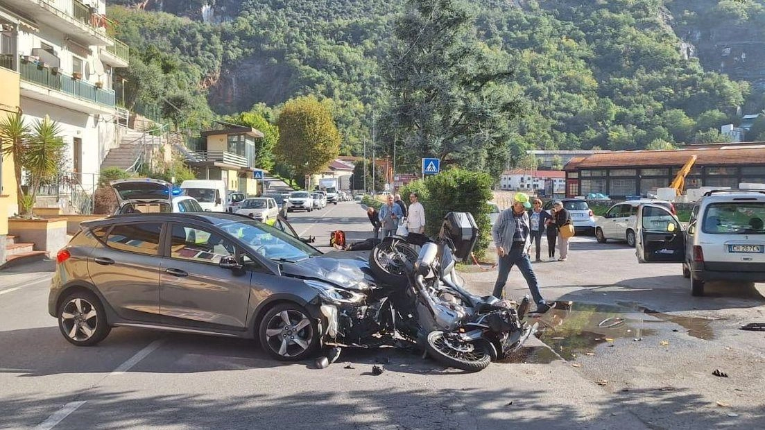 La scena dell’incidente La scena dell’incidente
