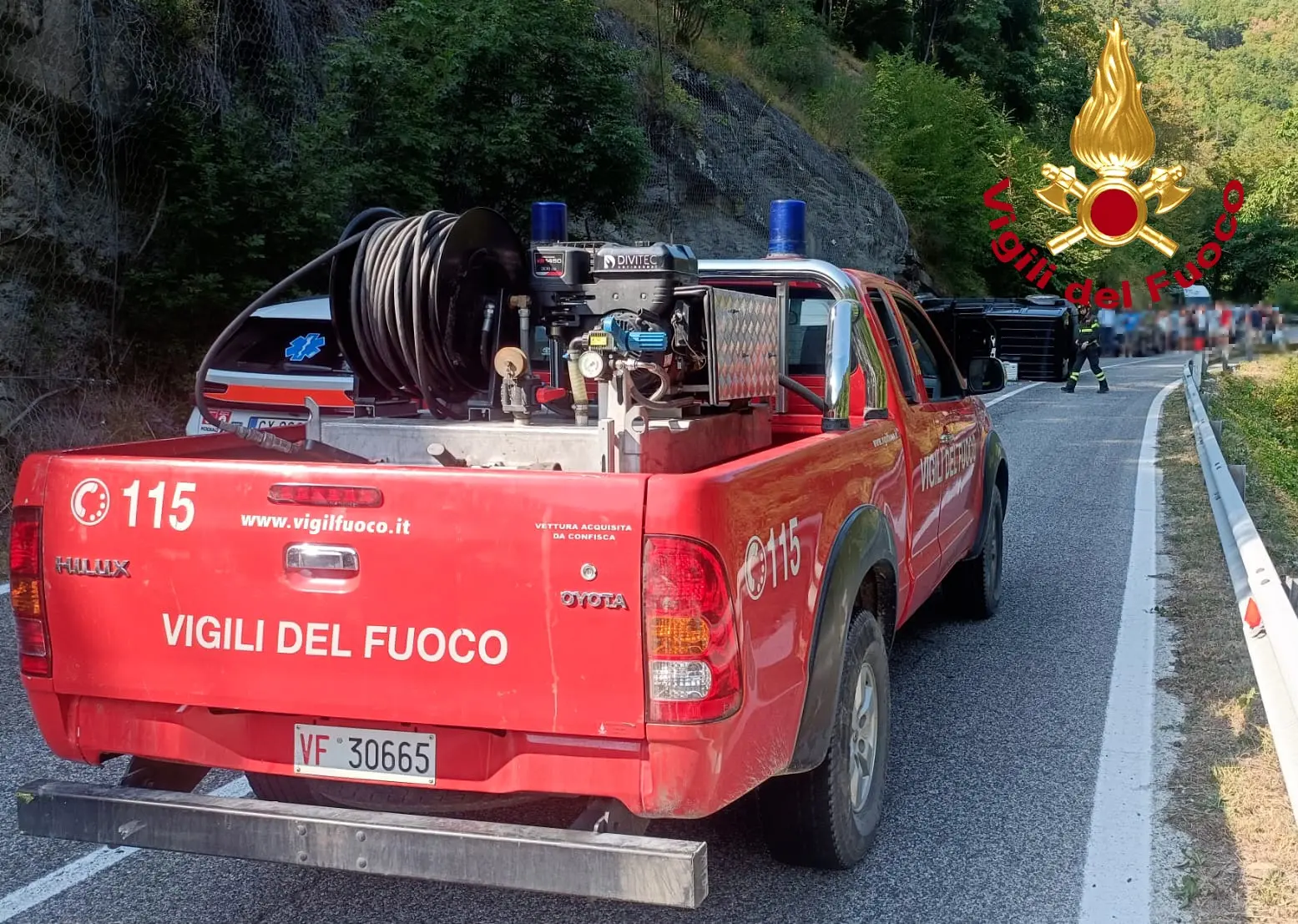 Auto ribaltata sulla Faentina, perde il braccio nell’incidente