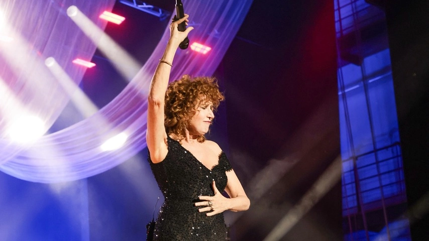 Fiorella Mannoia no palco