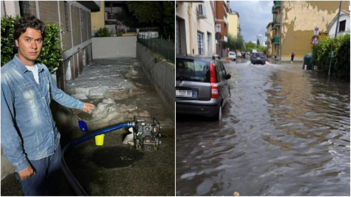 Tempesta d’agosto in provincia di Prato, a Oste sale la rabbia per le fogne intasate Tempesta d’agosto in provincia di Prato, a Oste sale la rabbia per le fogne intasate