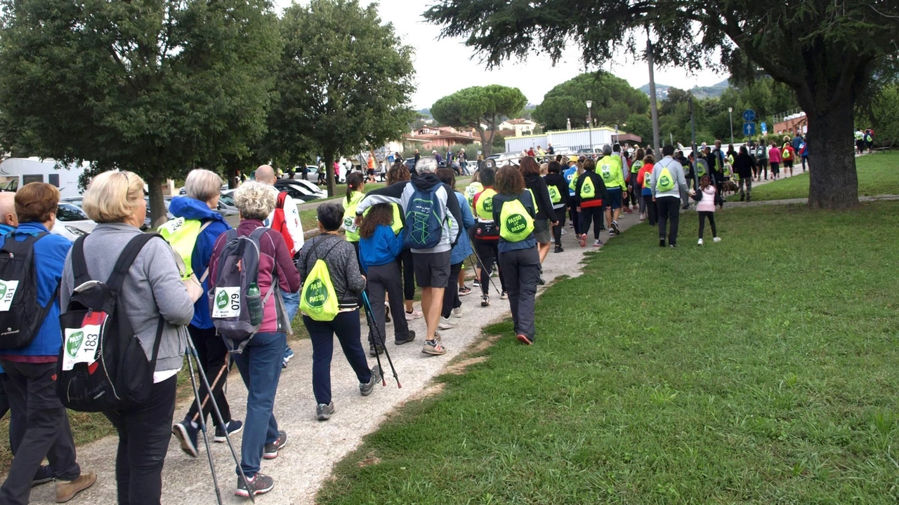 Il corteo di ’Passo dopo passo’ della passata edizione