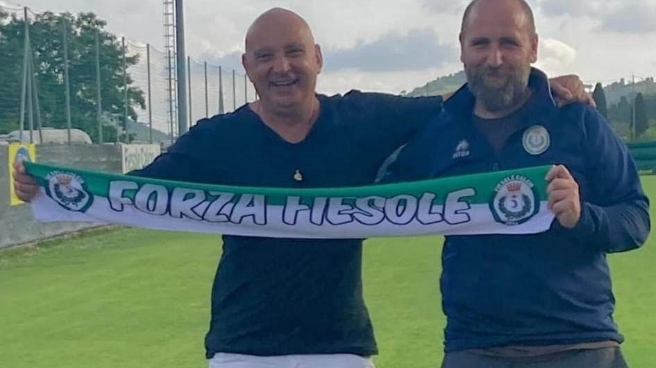 Il direttore generale del Fiesole Stefano Rossi, con il nuovo direttore sportivo del settore giovanile Niccoló Ferraro Il direttore generale del Fiesole Stefano Rossi, con il nuovo direttore sportivo del settore giovanile Niccoló Ferraro