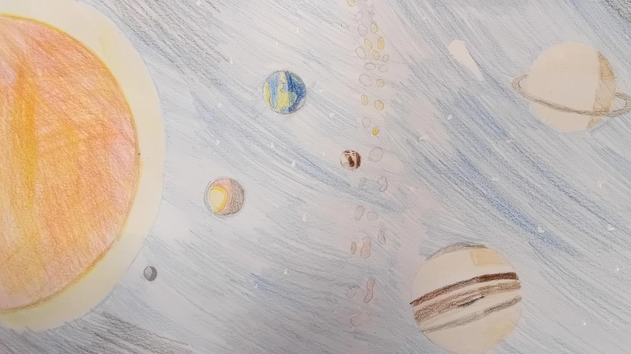 La raffigurazione dell’universo nel disegno degli alunni della 5 D