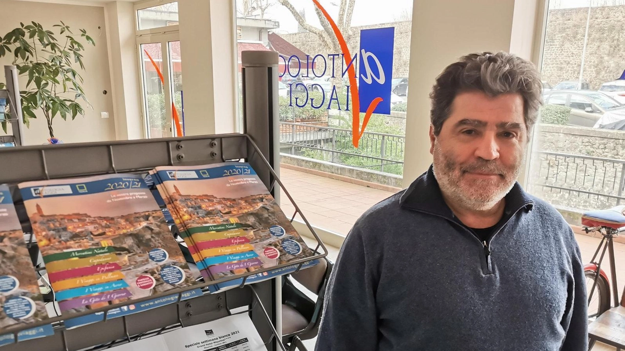 Moreno Scoscini, titolare di «Antologia Viaggi» Moreno Scoscini, titolare di «Antologia Viaggi»