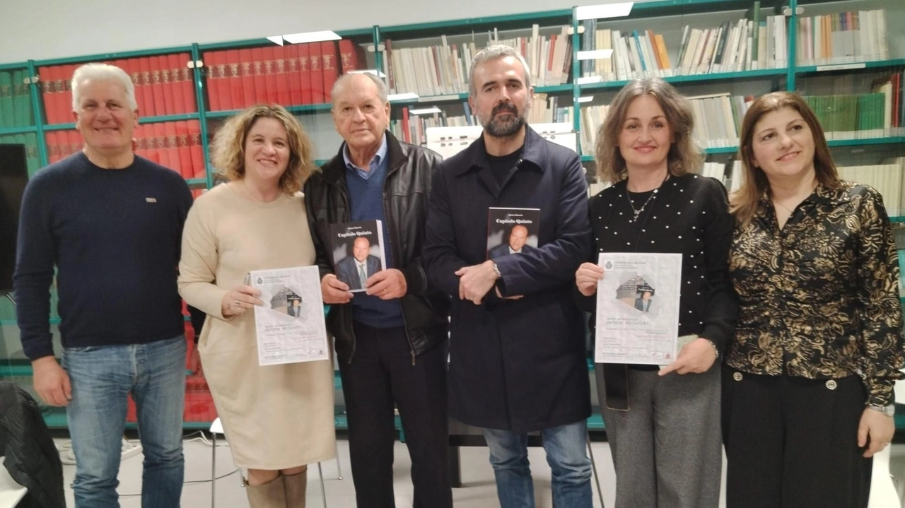 Da sinistra Rinaldo Vanni, Lisa Amidei, Quinto Malucchi, Dario Parrini, Sara Sostegni e Tiziana Incerpi