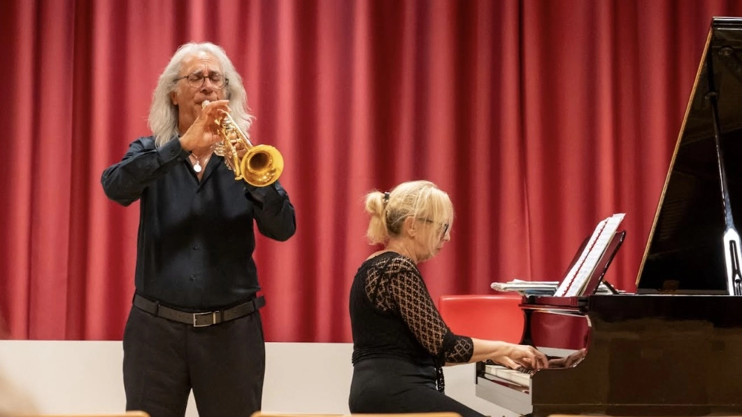 Alla Casa della Musica, in concerto Gino Santo alla tromba e Daniela Gentile al pianoforte