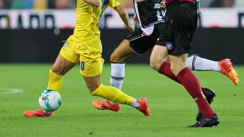 Kleis Bozhanaj in azione contro l’Udinese nella gara di ieri sera