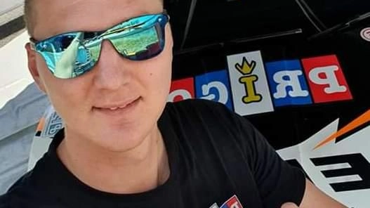 Il pilota sloveno Bostjan Avbelj Il pilota sloveno Bostjan Avbelj