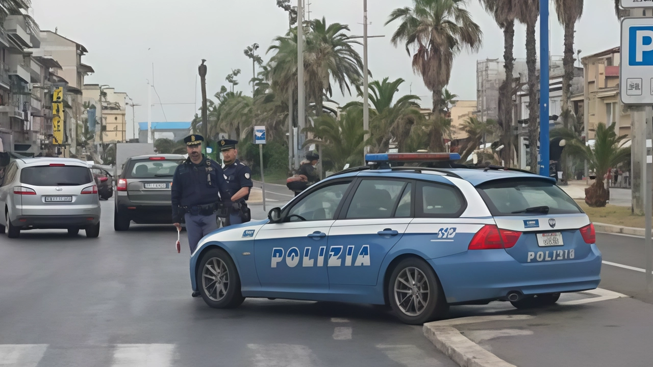 I poliziotti hanno bloccato e identificato il latitante sul lungomare di Viareggio