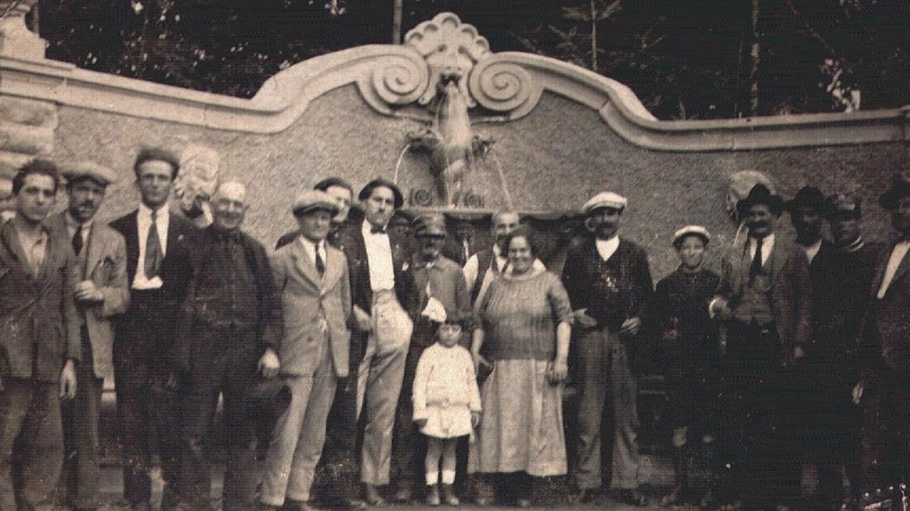 Los catto storico al Saltino del 30 agosto 1924 Los catto storico al Saltino del 30 agosto 1924
