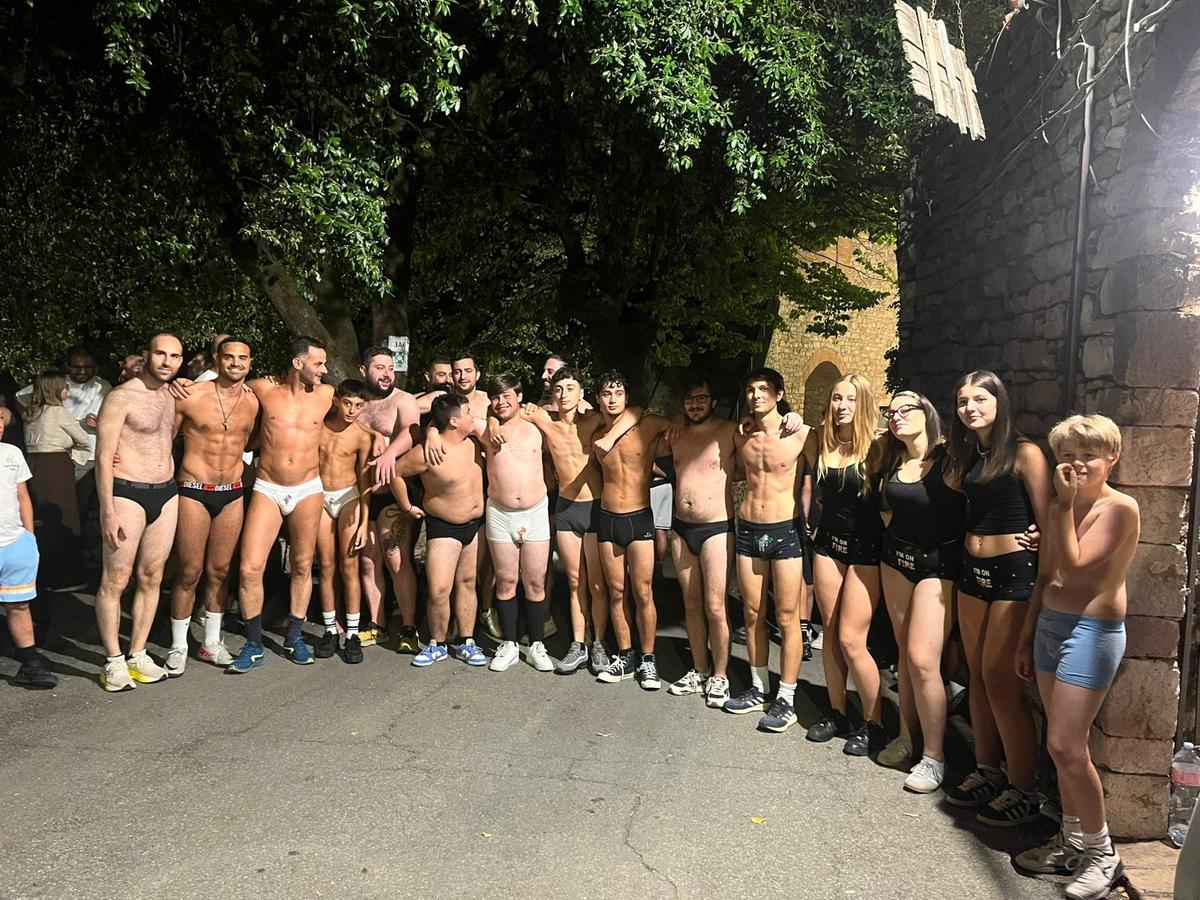 quella pazza corsa nottturna in mutande