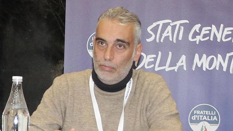 Il consigliere FdI Diego Petrucci Il consigliere FdI Diego Petrucci