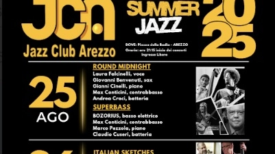 La locandina di Arezzo Summer Jazz Festival La locandina di Arezzo Summer Jazz Festival