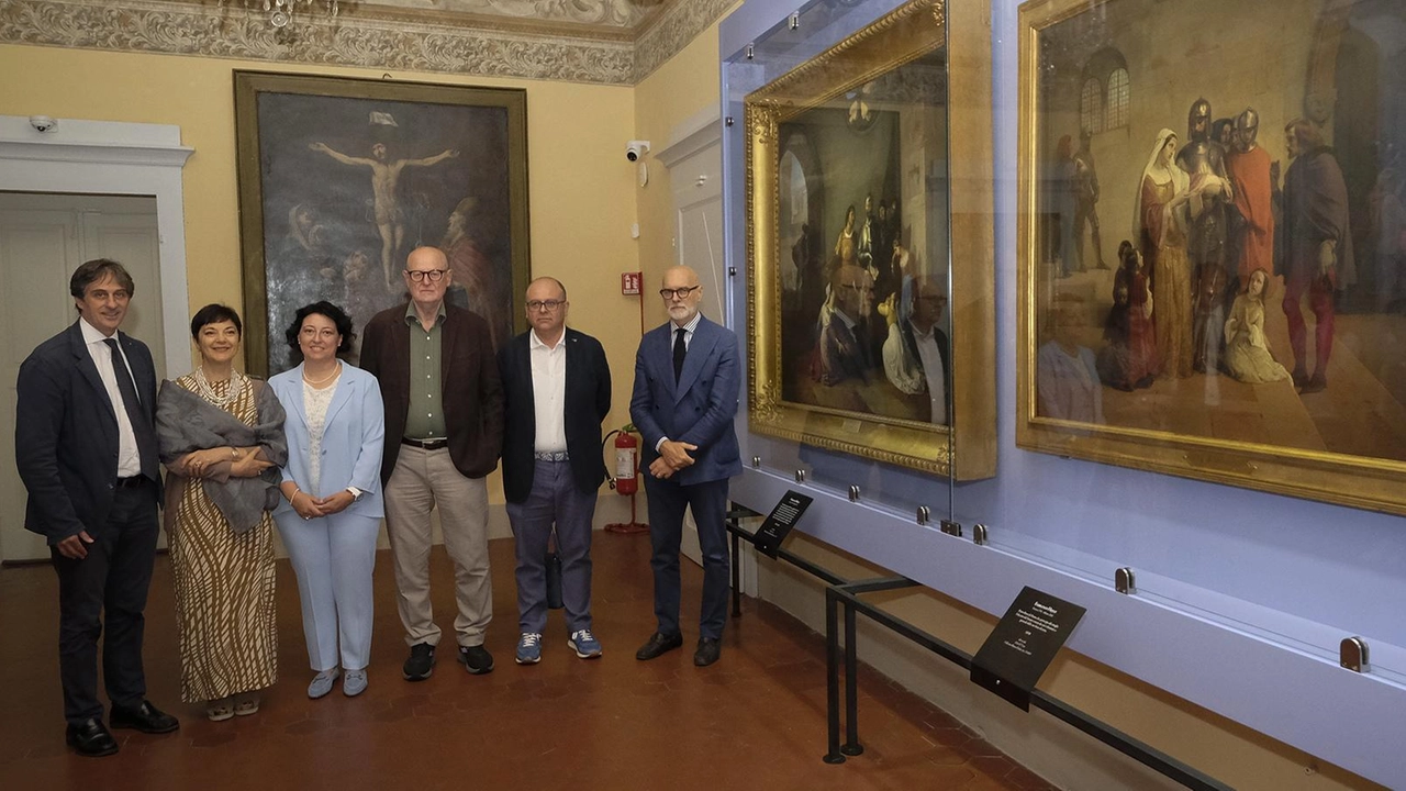 Per la prima volta insieme le versioni del dipinto che celebra Pietro Rossi. Crespi: "Tornano ai luoghi che erano i siti destinati alla loro collocazione". Per la prima volta insieme le versioni del dipinto che celebra Pietro Rossi. Crespi: "Tornano ai luoghi che erano i siti destinati alla loro collocazione".