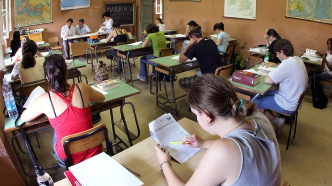 Classe scolastica (foto di repertorio Ansa) Classe scolastica (foto di repertorio Ansa)