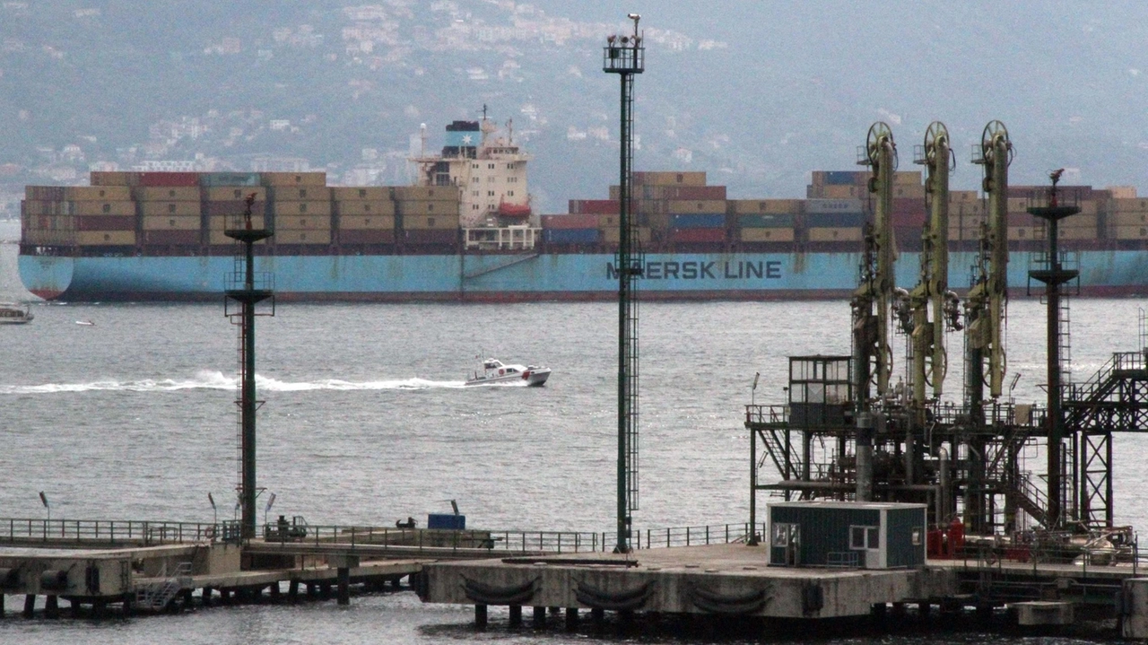 L’impianto di rigassificazione di Panigaglia visto da terra. Il comitato per la dismissione prende in esame l’ordine del giorno approvato dal consiglio comunale