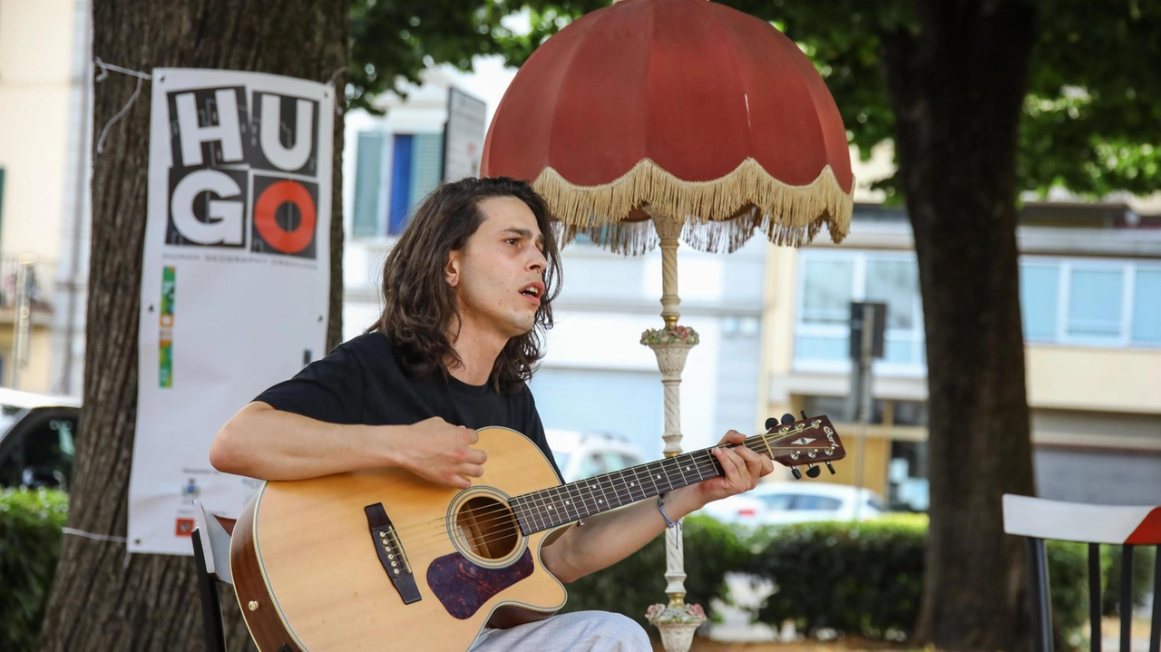 Uno degli eventi del progetto “Hugo“ che si è svolto in piazza Don Minzoni Uno degli eventi del progetto “Hugo“ che si è svolto in piazza Don Minzoni