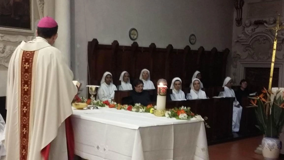 La messa celebrata dal cardinale Augusto Paolo Lojudice nel monastero di San Girolamo a San Gimignano La messa celebrata dal cardinale Augusto Paolo Lojudice nel monastero di San Girolamo a San Gimignano