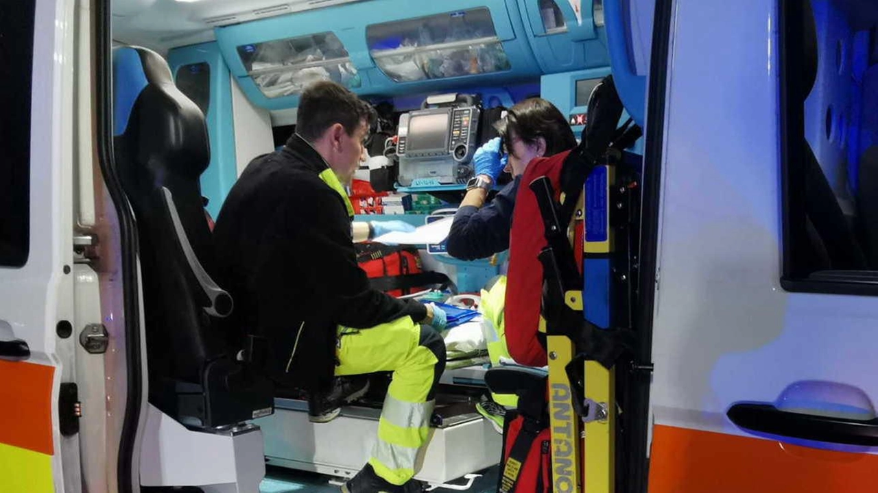 La vicenda finì in ospedale alle Scotte La vicenda finì in ospedale alle Scotte