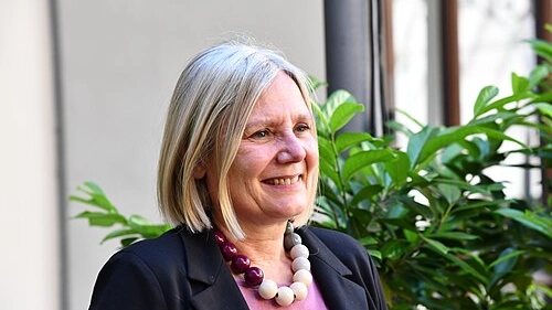 La rettrice Alessandra Petrucci