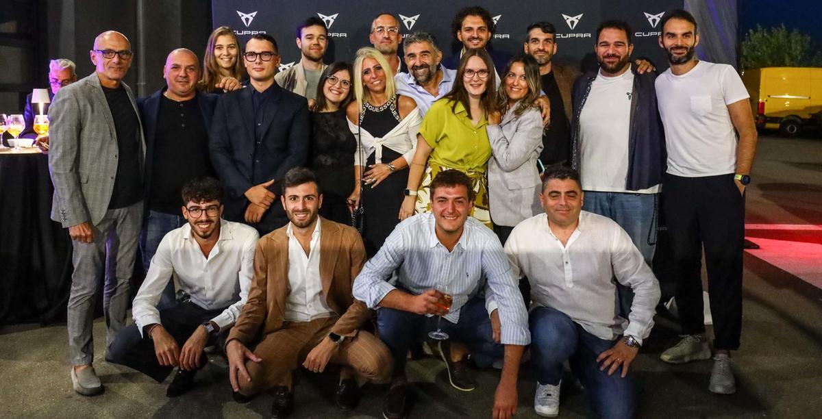 Inaugurazione evento per Cupra Garage