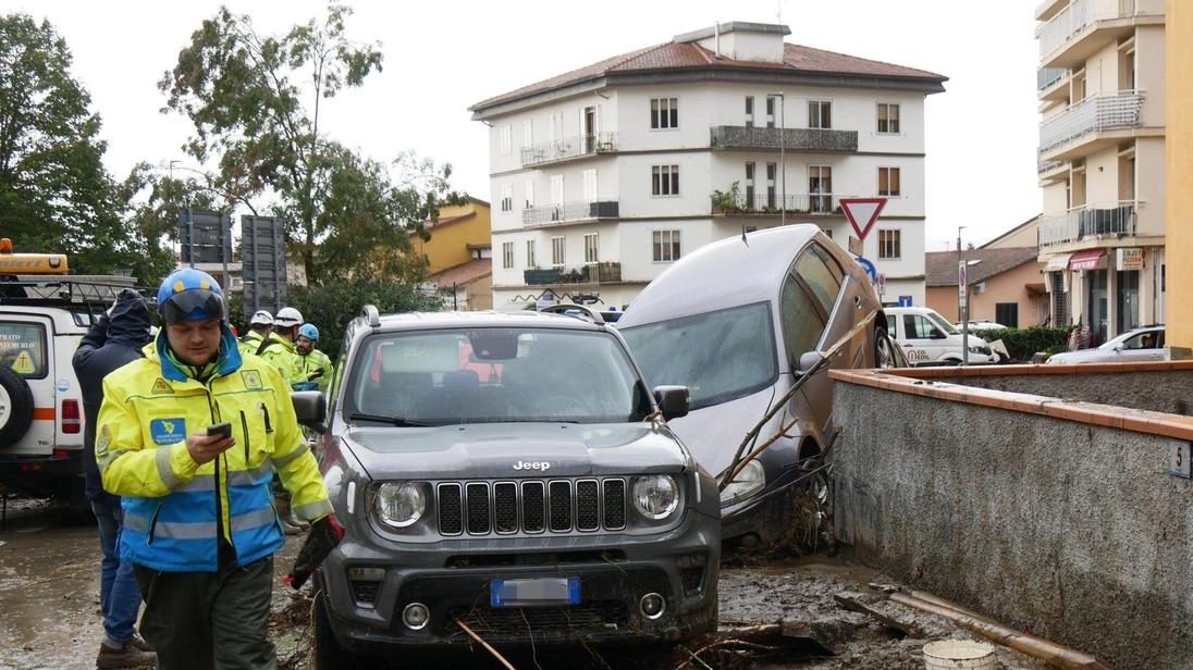 Un’immagine dell’esondazione del torrente Bagnolo il 2. novembre 2023 quando la furia della pioggia ha mandato sott’acqua la frazione Un’immagine dell’esondazione del torrente Bagnolo il 2. novembre 2023 quando la furia della pioggia ha mandato sott’acqua la frazione