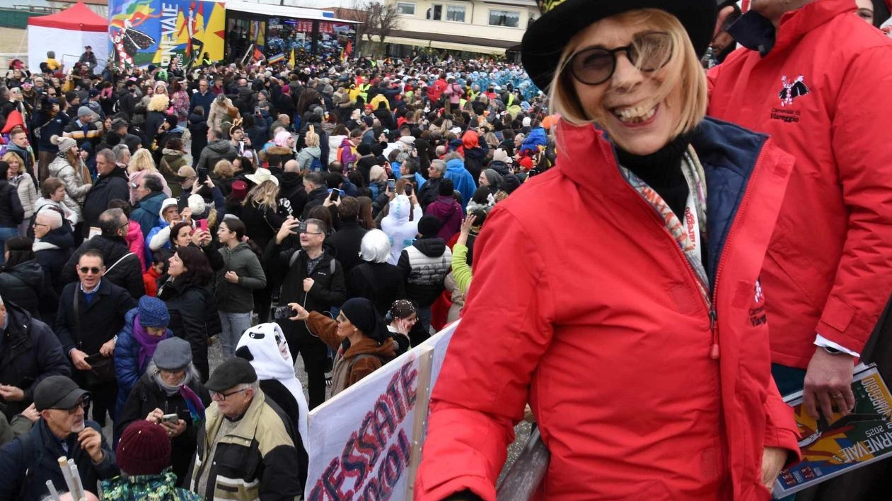 La presidente della Fondazione Carnevale Marialina Marcucci (. Foto Umicini