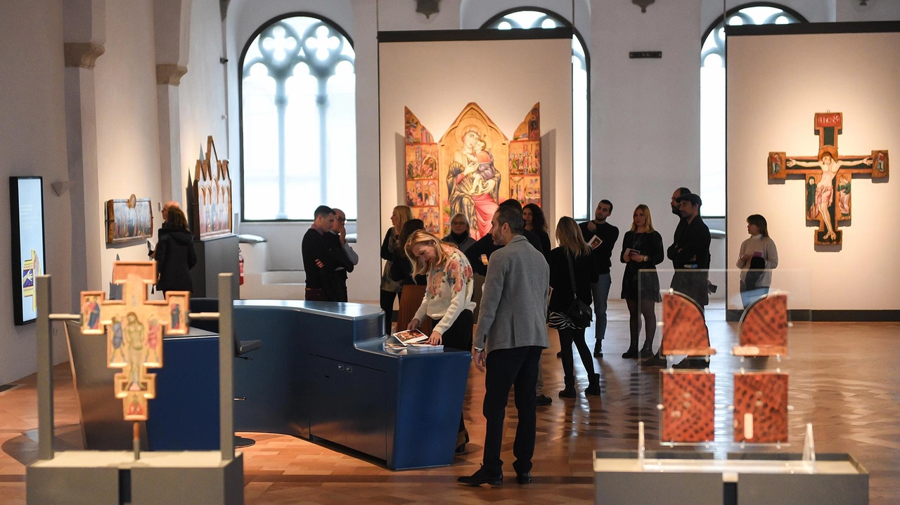 Tante presenze alla Galleria Nazionale dell’Umbria con una media che si attesta sugli 800 visitatori giornalieri Tante presenze alla Galleria Nazionale dell’Umbria con una media che si attesta sugli 800 visitatori giornalieri