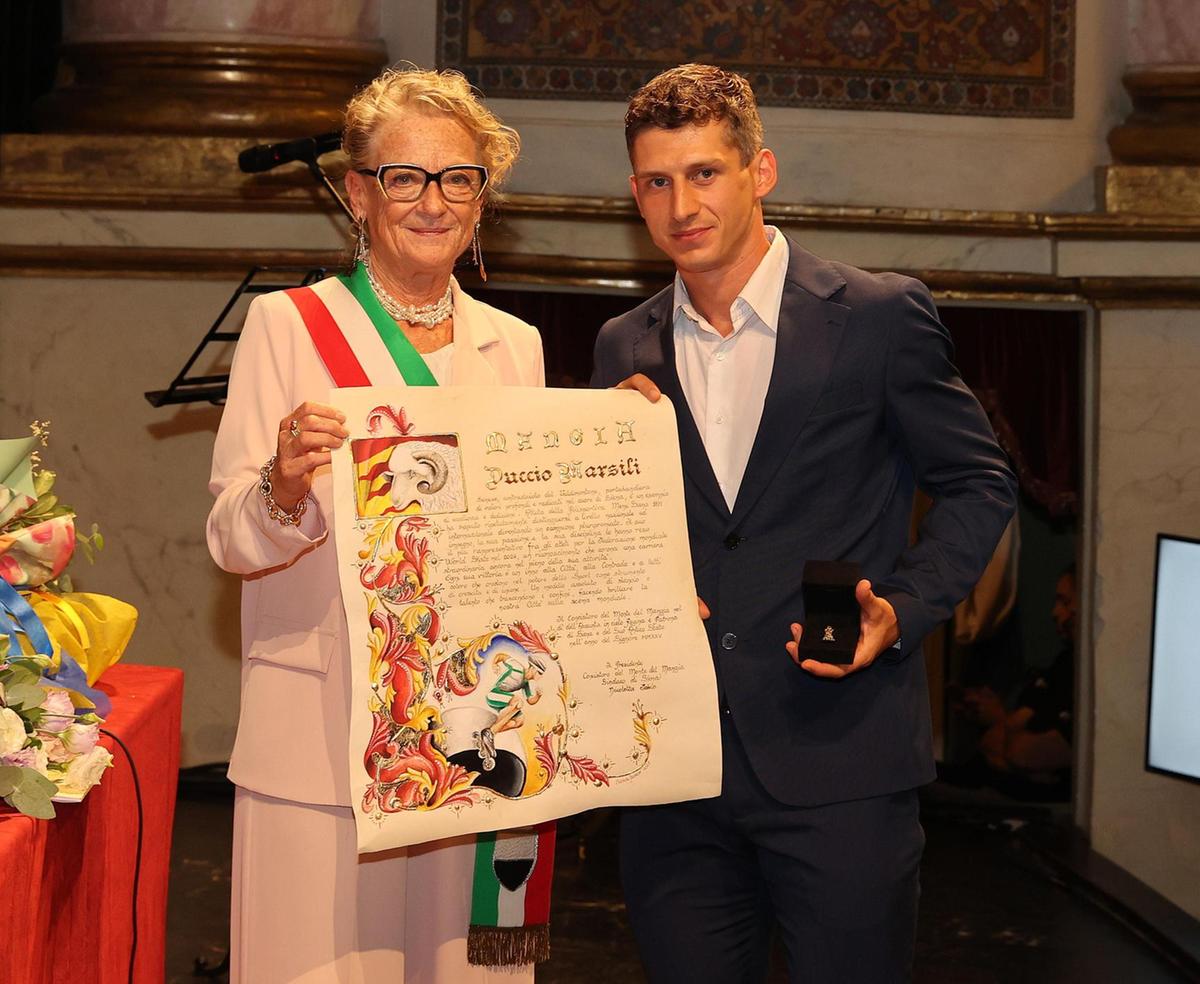 mangia d8217oro 2025 sport solidariet224 e cinema cerimonia e commozione