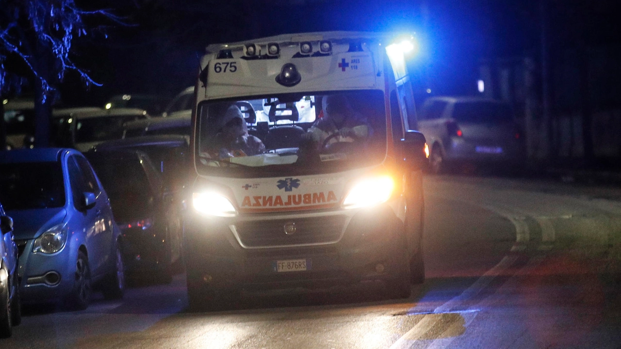 Un'ambulanza in una foto di repertorio