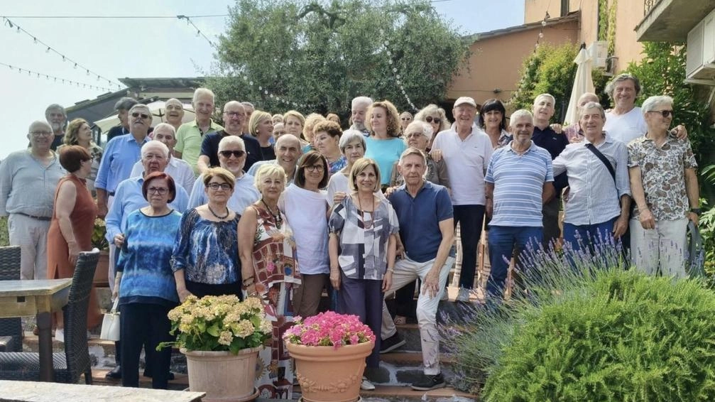 Gli ex lavoratori della Michi Oro si sono ritrovati a pranzo al ristorante Sant’Elena