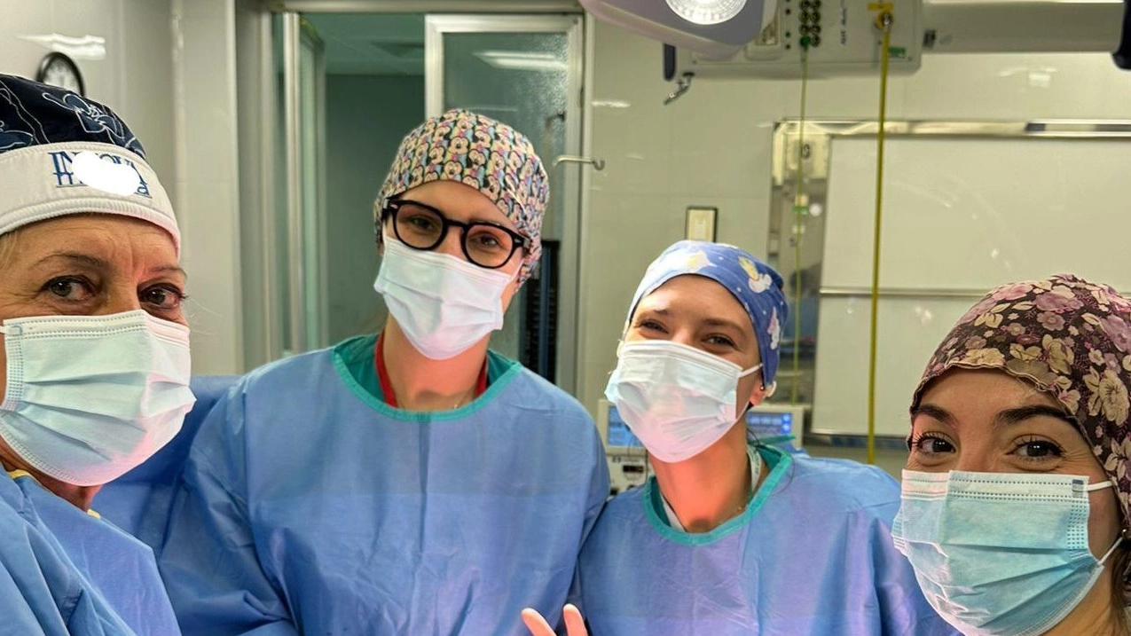 L'équipe dell’Uoc Ostetricia e Ginecologia del Misercordia di Grosseto