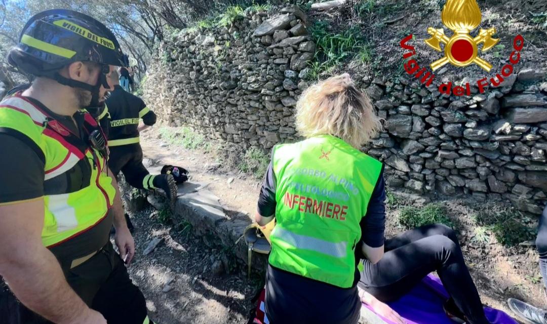 escursionista accusa malore trasportato