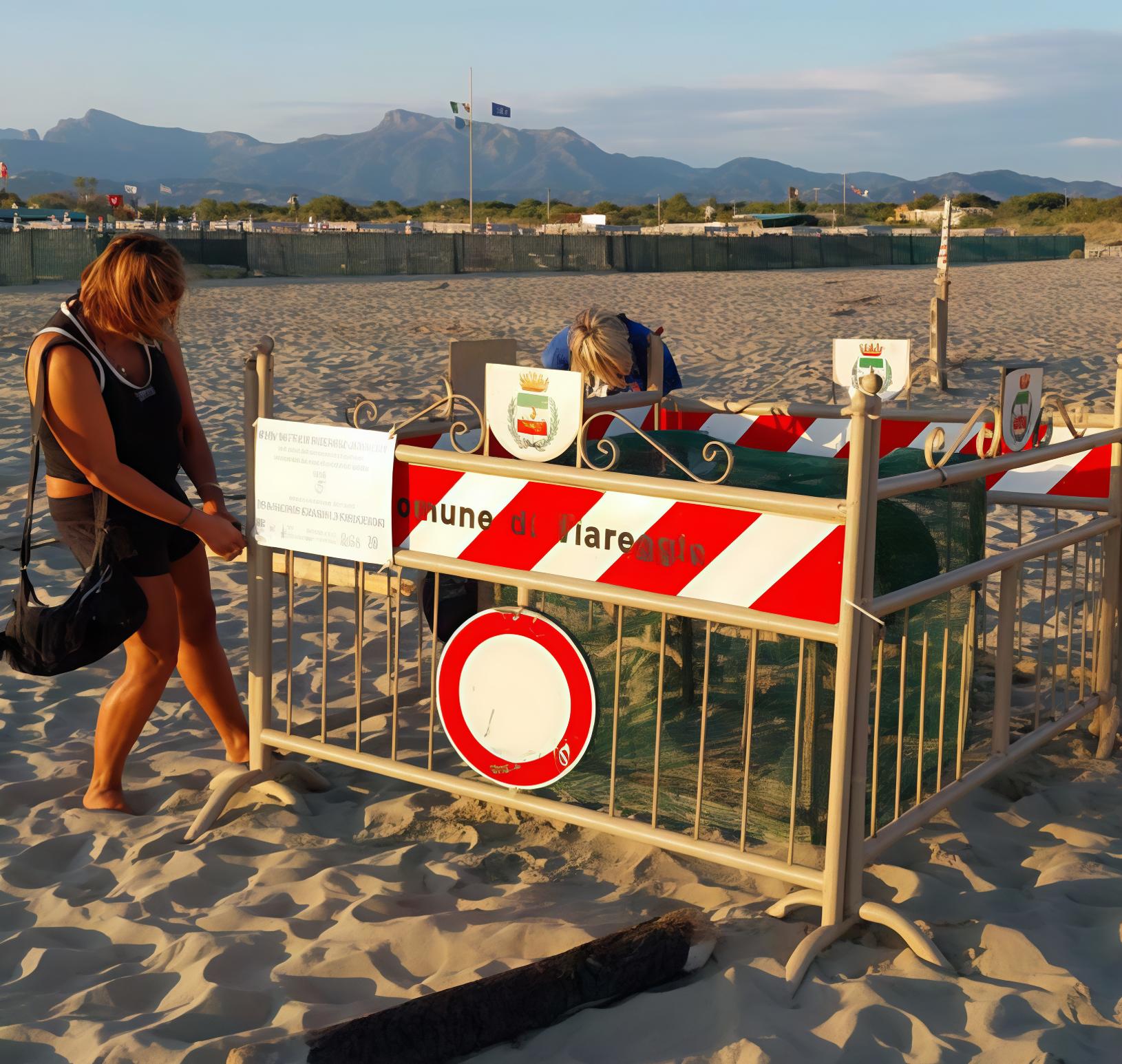 Marina, una spiaggia "tartafriendly". Mamma Uga torna a deporre le uova