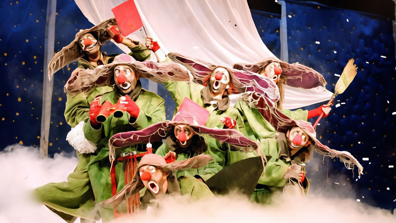 Dal 4 al 6 aprile al Teatro Verdi di Firenze va in scena ’Slava’s Snowshow’