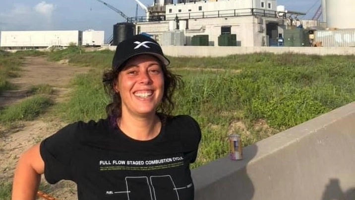 Chiara Bernardini, ingegnera di Castiglion Fiorentino nella sala dei bottoni dell’operazione Starshipri