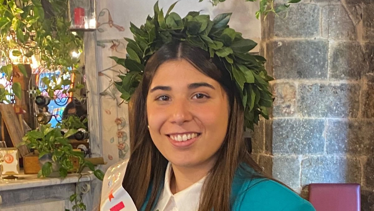 Marta Vespi, 23enne residente a Pontedera si è appena laureata all’ateneo di Pisa