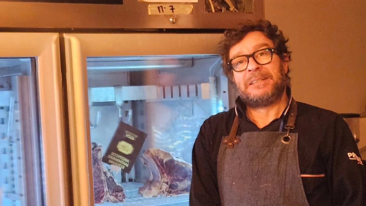 Michele Lo Iacono, patron del ristorante “I ribelli di campagna” (Terni)