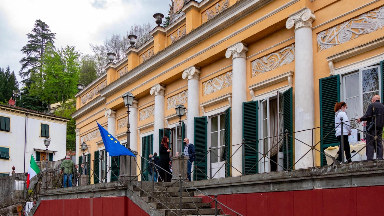 L’ingresso del Casinò di Bagni di Lucca che si è classificato al terzo posto in Toscana L’ingresso del Casinò di Bagni di Lucca che si è classificato al terzo posto in Toscana