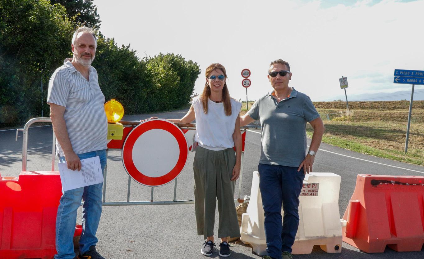 ponte chiuso 232 protesta anni di incuria
